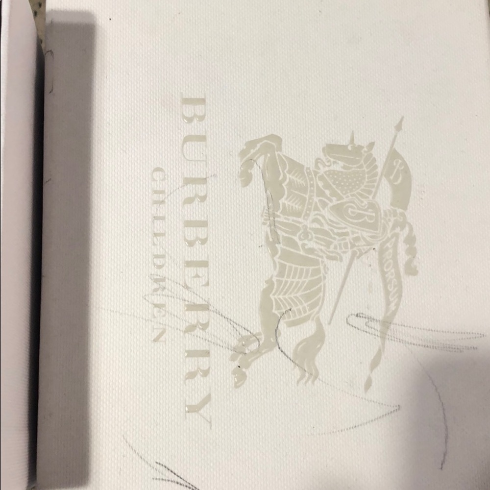 Burberry Kids High Top Sneakers Sz 23 - Picture 4 of 7